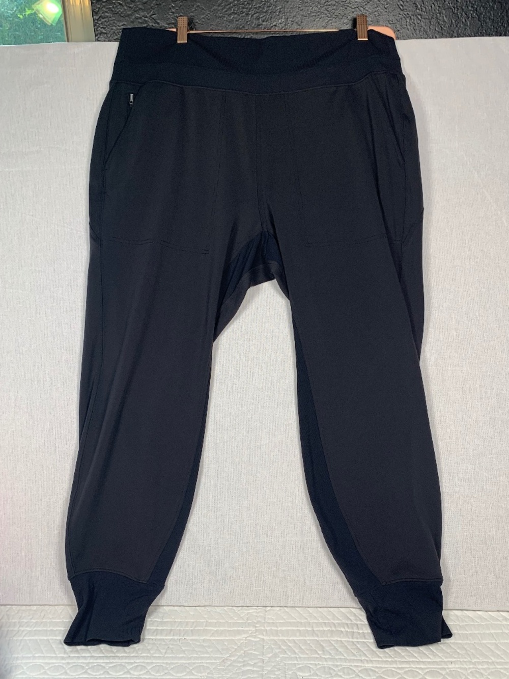 Athlete black athletic pant jogger sz 1X